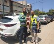 מתנדבי ידידים חילצו בשלום תינוקת שננעלה ברכב בגדרה