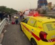 לפני שבת: שני רוכבי אופנוע נפצעו בתאונה באשדוד