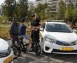 עיריית יבנה במבצע אכיפת רכיבה באופניים חשמליים