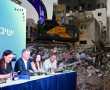 "החוסן העירוני ברמת גן - חסר תקדים": ישיבת מועצה מרגשת התקיימה בנקודת נפילת הטיל ברחוב תרצה