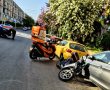 רוכב אופנוע נפצע בתאונת דרכים ברחוב ההסתדרות בגבעתיים