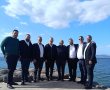 על שפת הים: מנהלי המוסדות האשדודיים מחליפים כוחות