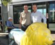 הוצבו פסלי האריות בתחנות הרכבת הקלה בפסגת זאב