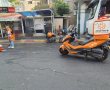 פצוע בתאונת דרכים ברחוב רמב״ם בגבעתיים